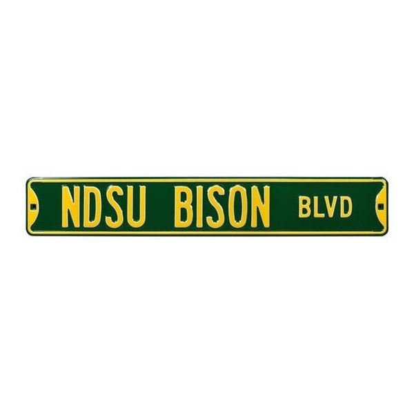 Authentic Street Signs Authentic Street Signs 70193 NDSU Bison Blvd Street Sign 70193